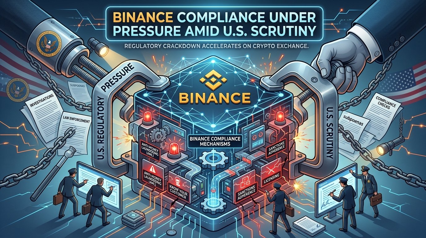 Binance Compliance Under Pressure Amid U.S. Scrutiny